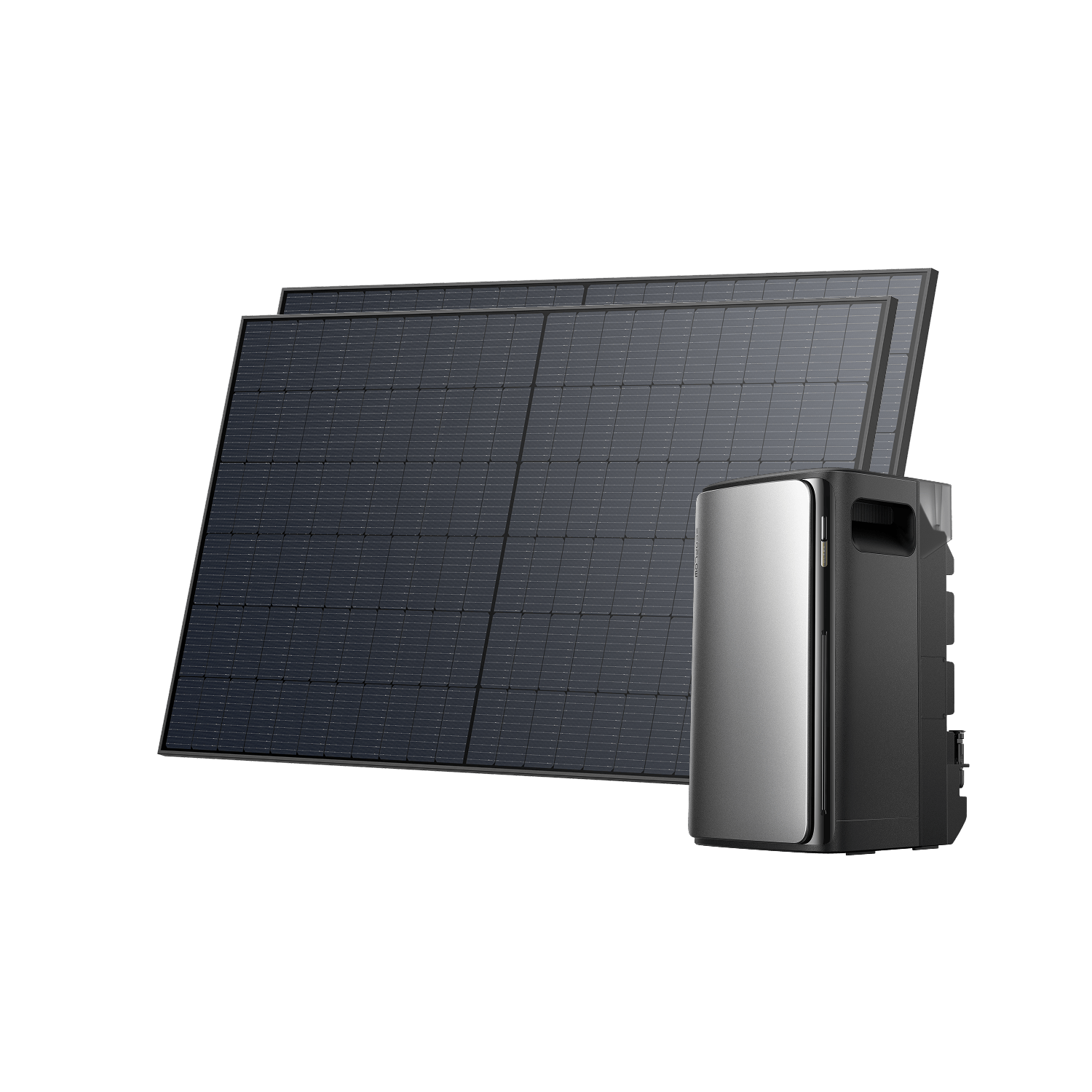 EcoFlow STREAM Ultra/Pro/Max Balkonkraftwerk mit Speicher STREAM Ultra (0 % MwSt. – nur in Deutschland) / 2 × 520 W Starres Solarpanel