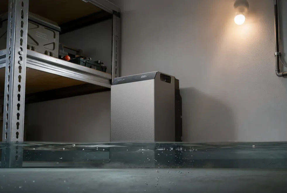 Geschützt gegen stehendes Wasser⁷