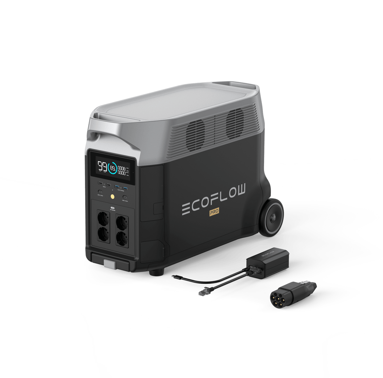 Tragbare RV- und EV-Stromversorgung mit EcoFlow DELTA Pro