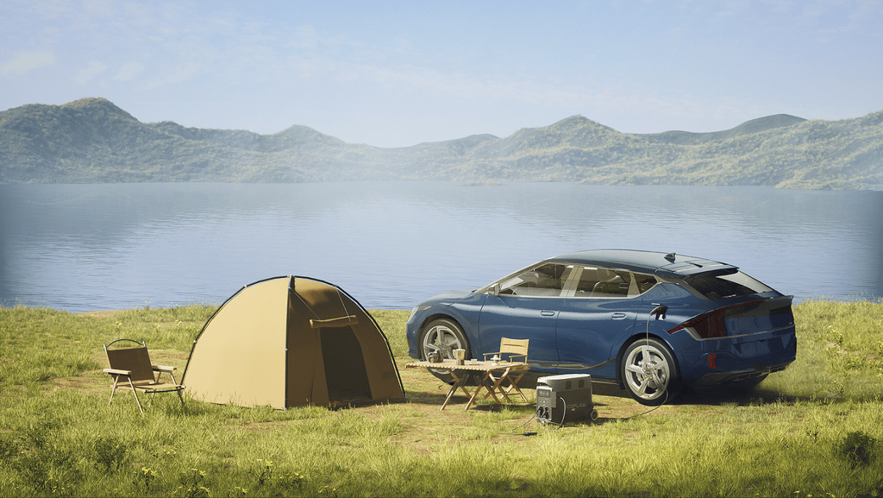 Tragbare RV- und EV-Stromversorgung mit EcoFlow DELTA Pro